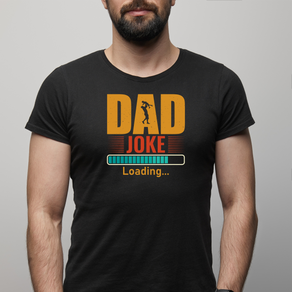 Marškinėliai “Dad joke loading”
