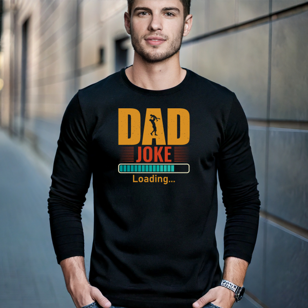 Džemperis “Dad joke loading”